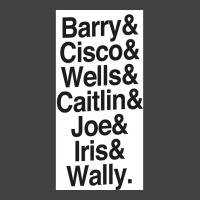 The Flash Names Poster Retro Vintage T-shirt | Artistshot