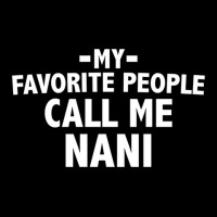 My Favourite People Call Me Nani 1 Adjustable Cap | Artistshot