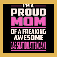 Proud Mom Gas Station Attendant Poster Summer Vintage Hoodie And Short Set | Artistshot