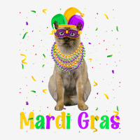 Funny Tonkinese Cat Mardi Gras Meowdi Gras Kitten Mask T Shirt Graphic Youth T-shirt | Artistshot