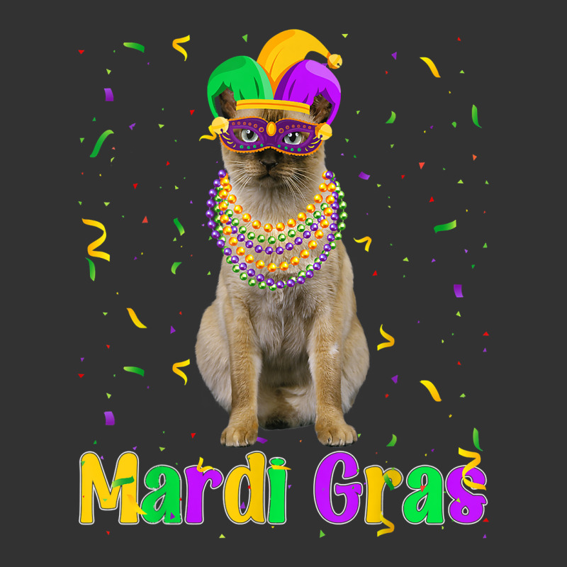 Funny Tonkinese Cat Mardi Gras Meowdi Gras Kitten Mask T Shirt Baby Bodysuit | Artistshot