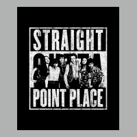 Straight Outta Point Place Poster Gift Zipper Hoodie | Artistshot