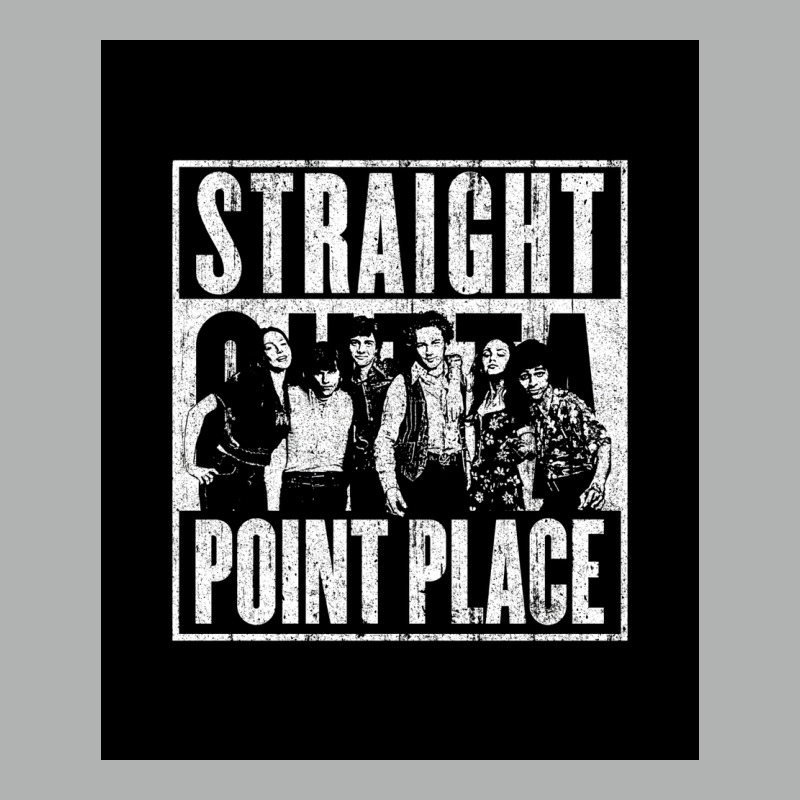 Straight Outta Point Place Poster Gift Zipper Hoodie by gabyorn2 | Artistshot