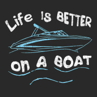 Life Is Better On A Boat Captain Boater Boating Pontoon Tee T Shirt Toddler T-shirt | Artistshot