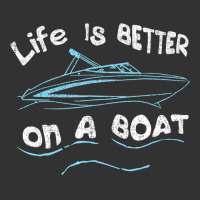 Life Is Better On A Boat Captain Boater Boating Pontoon Tee T Shirt Baby Bodysuit | Artistshot