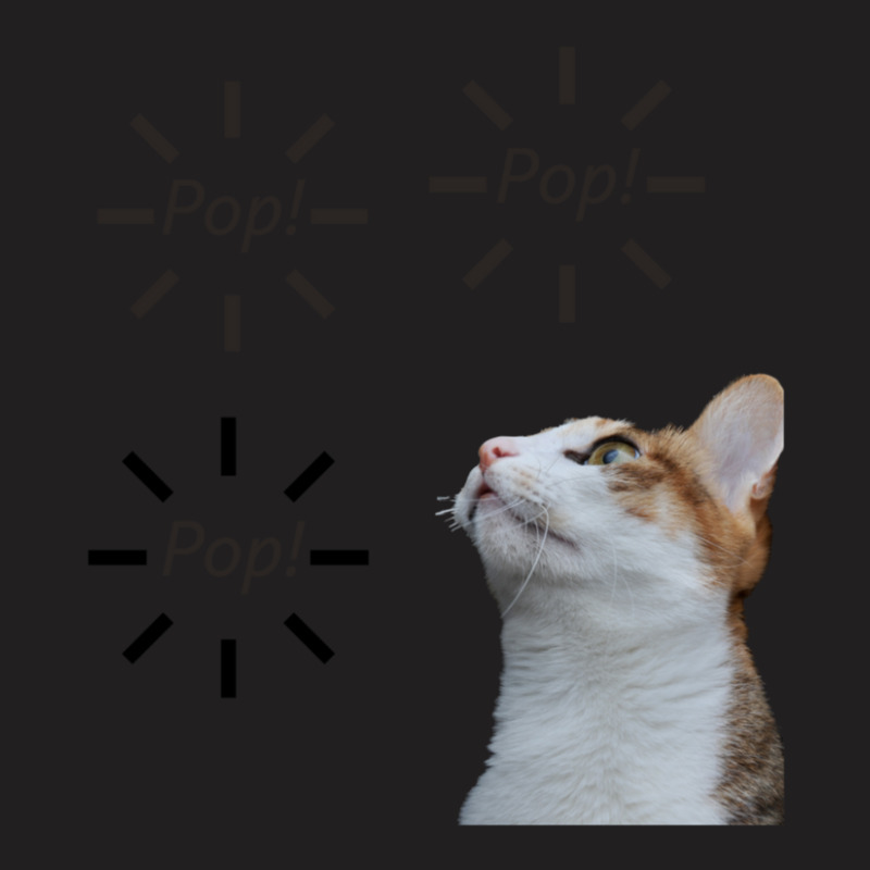 Pop Pop Pop Cat 4 T-shirt | Artistshot