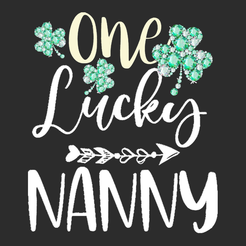 One Lucky Nanny Shamrock T  Shirt One Lucky Nanny Diamond Shamrock Pat Exclusive T-shirt | Artistshot