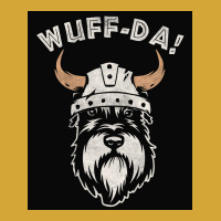 Wuff Da Uff Da And Woof Pun With Shnautser Dog In Viking Helmet  Girl Drawstring Bags | Artistshot