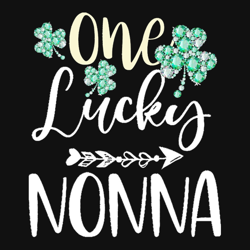 One Lucky Nonna Shamrock T  Shirt One Lucky Nonna Diamond Shamrock Pat Motorcycle License Plate | Artistshot