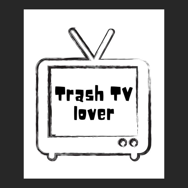 Trash Tv Lover Poster Cool Men's T-shirt Pajama Set by ferrarperishc | Artistshot