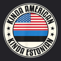 Dual Citizenship American Estonian Estonia Usa Flag Eesti T Shirt Youth Tee | Artistshot