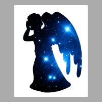 Weeping Angel Galaxy Poster Love T-shirt | Artistshot