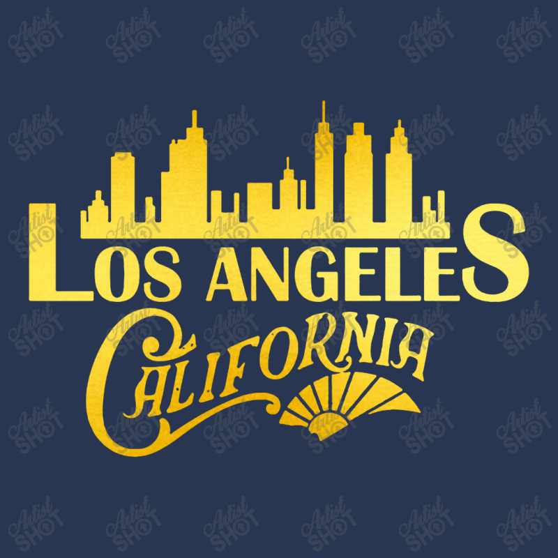 Los Angeles City Skyline Ladies Denim Jacket by Ableh Store | Artistshot