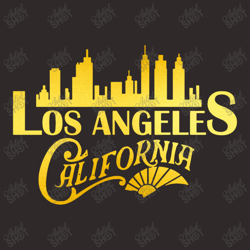 Los Angeles City Skyline Racerback Tank by Ableh Store | Artistshot