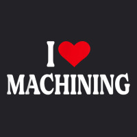 I Heart Machining With Red Heart, I Love Machining T Shirt Youth Tee | Artistshot