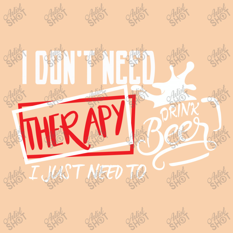 I Don't Need Therapy I Just Need  To Drink Beer Cropped Hoodie by hoainv | Artistshot