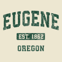 Eugene Oregon Or Vintage Athletic Sports Design T Shirt Cropped Hoodie | Artistshot