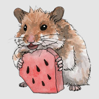 Golden Hamster Eating A Slice Of Watermelon Exclusive T-shirt | Artistshot