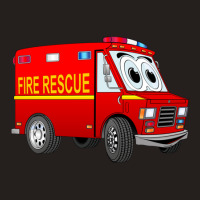 Fire Rescue Mini Van Cartoon Tank Top | Artistshot