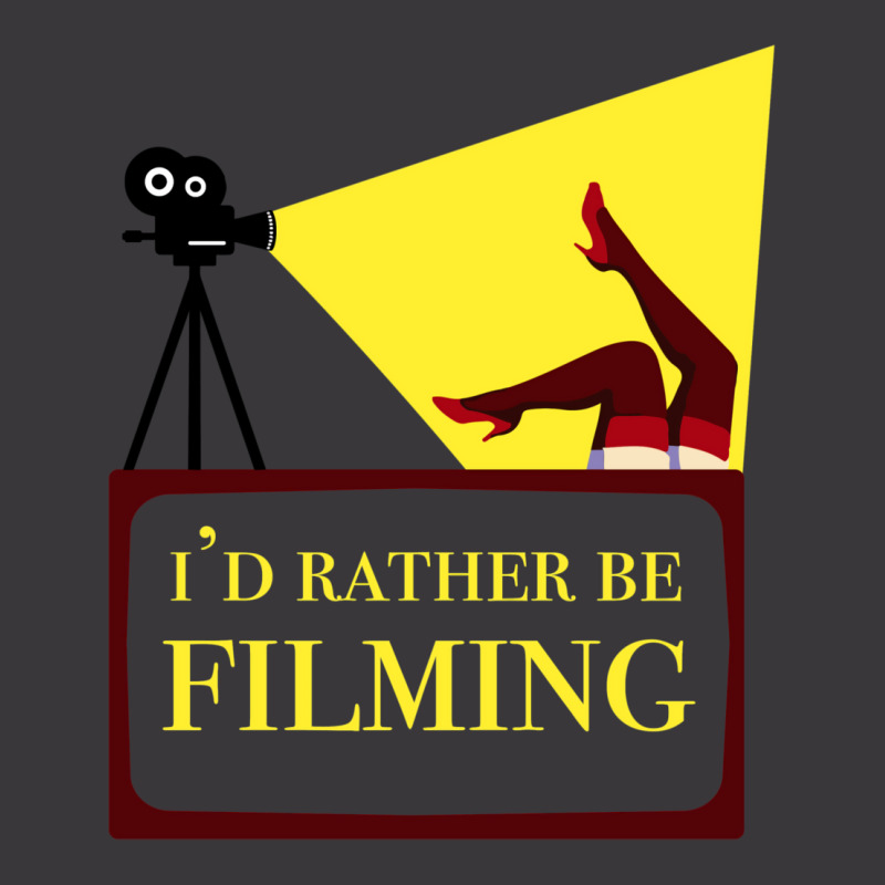 Id Rather Be Filming Movie Director Film Maker Print Classic  Stars Tr Ladies Curvy T-Shirt by randenbrenye | Artistshot