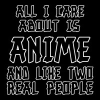 Care About Anime And Two Real People Girls Youth Zipper Hoodie | Artistshot