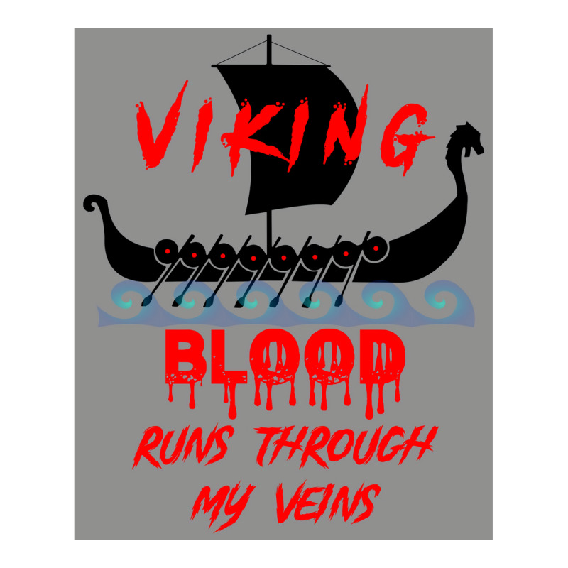 Viking Blood Runs Through My Veins Viking Boat Ship On Water  Hippie G Men's T-shirt Pajama Set by vossyauchf | Artistshot