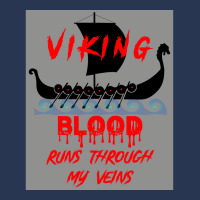 Viking Blood Runs Through My Veins Viking Boat Ship On Water  Hippie G Men Denim Jacket | Artistshot