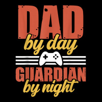 Mens Gamer Daddy Dad By Day Guardian By Night Gaming Pops T Shirt Pocket T-shirt | Artistshot