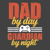 Mens Gamer Daddy Dad By Day Guardian By Night Gaming Pops T Shirt Vintage T-shirt | Artistshot