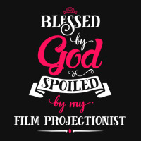 Blessed By God Spoiled By Film Projectionist Classic Boy Stars Graphic T-shirt | Artistshot