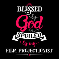 Blessed By God Spoiled By Film Projectionist Classic Boy Stars Pocket T-shirt | Artistshot