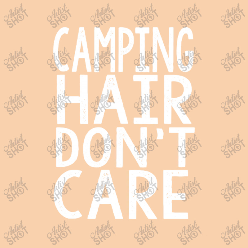 Camping Hair Dont Care Cropped Hoodie by hoainv | Artistshot