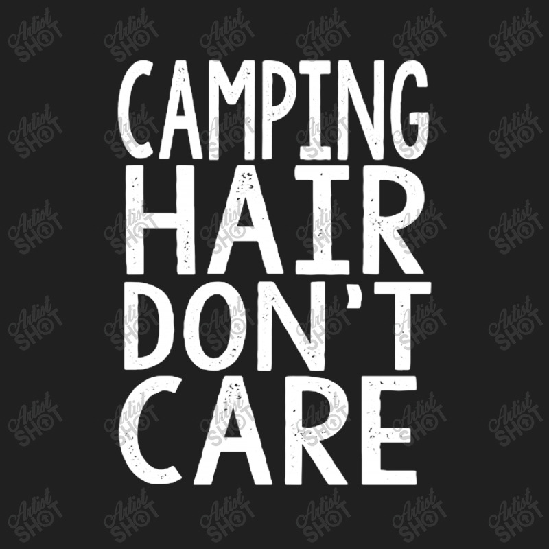 Camping Hair Dont Care Ladies Polo Shirt by hoainv | Artistshot