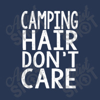 Camping Hair Dont Care Ladies Denim Jacket | Artistshot