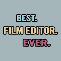 Best Film Editor Ever  Nice Gift Idea Classic  Summer Blue Unisex Sherpa-lined Denim Jacket | Artistshot