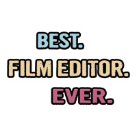 Best Film Editor Ever  Nice Gift Idea Classic  Summer Blue V-neck Tee | Artistshot