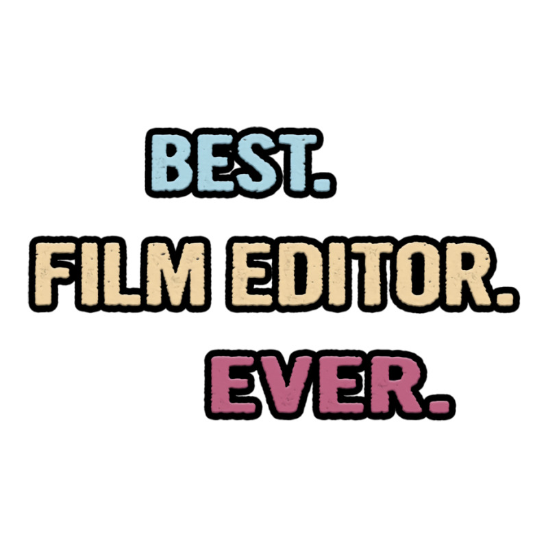 Best Film Editor Ever  Nice Gift Idea Classic  Summer Blue V-Neck Tee by ngankooranosi | Artistshot