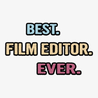 Best Film Editor Ever  Nice Gift Idea Classic  Summer Blue Champion Hoodie | Artistshot