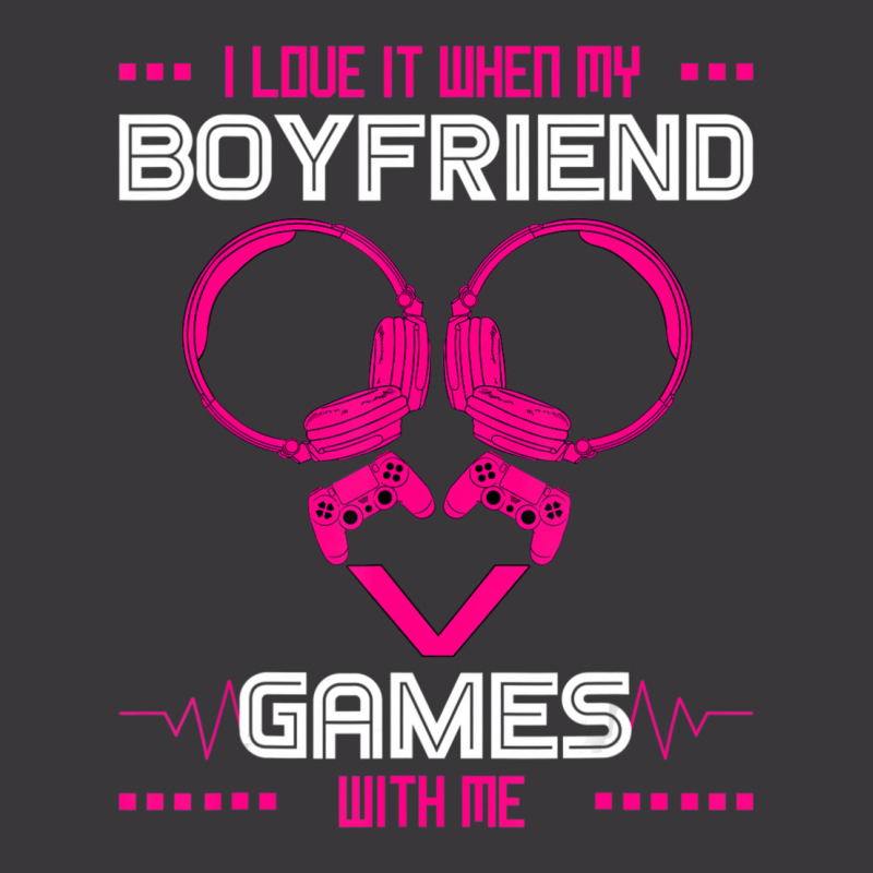 Trending Gamer Girlfriend Gaming Couple Matching Valentine's Day Ladies Curvy T-Shirt by Kristina Ritchey | Artistshot