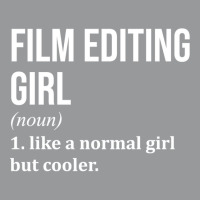 Film Editing Girl Funny Saying For Women Classic Red Retro Unisex Hoodie | Artistshot