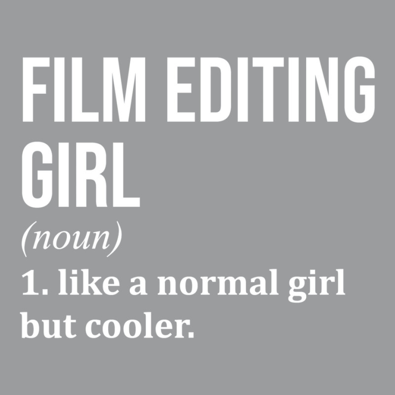 Film Editing Girl Funny Saying For Women Classic Red Retro Classic T-shirt by ngankooranosi | Artistshot