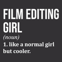 Film Editing Girl Funny Saying For Women Classic Red Retro Vintage Hoodie | Artistshot