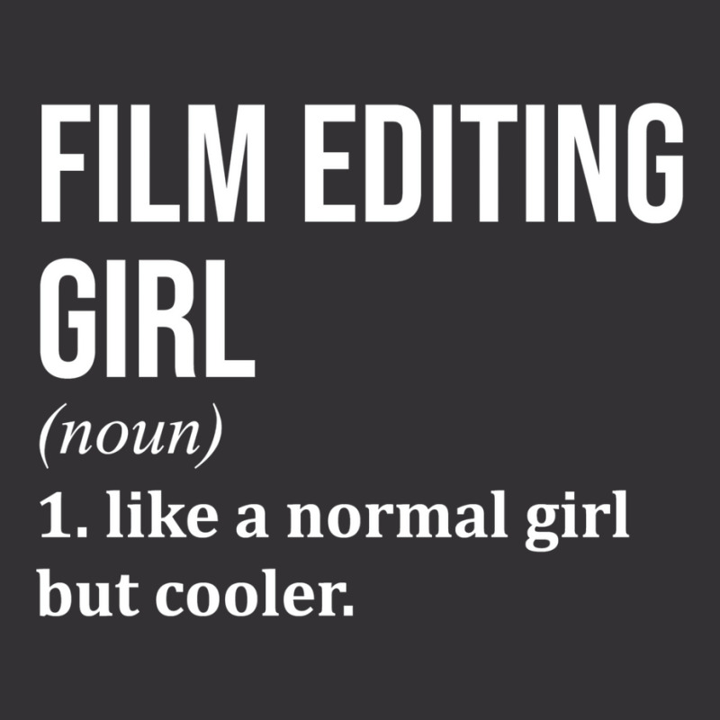 Film Editing Girl Funny Saying For Women Classic Red Retro Vintage Hoodie by ngankooranosi | Artistshot