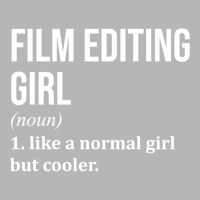 Film Editing Girl Funny Saying For Women Classic Red Retro Hoodie & Jogger Set | Artistshot