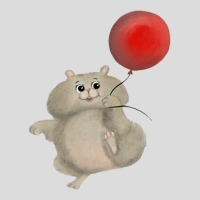 Happy Hamster With Red Balloon Men's Polo Shirt | Artistshot