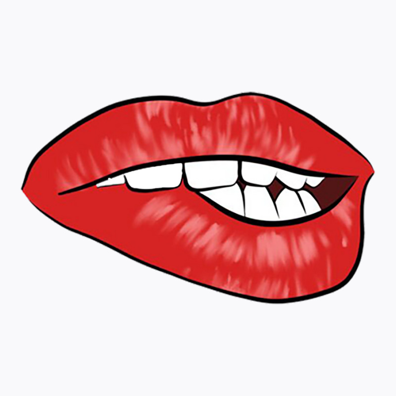 Kiss Fun Art Design - Red Lips T-shirt | Artistshot