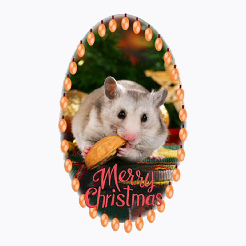 Merry Christmas Syrian Hamster T-shirt | Artistshot