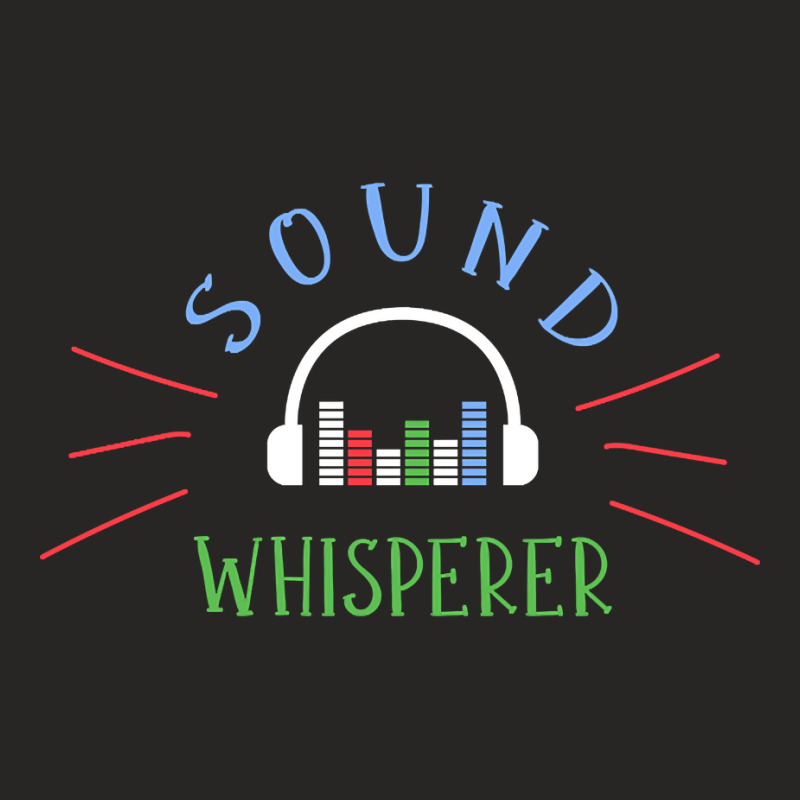 Limited Edition Sound Whisperer Sound Engineer Audio Engineer Ladies Fitted T-Shirt by Jankonen637 | Artistshot