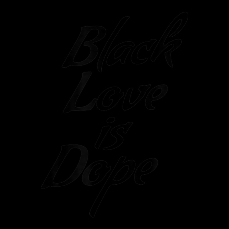 Hot Trend Black Love Is Dope Valentine's Day For Black People Cropped Hoodie by Estrada Link | Artistshot