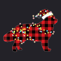 Newfoundland Dog Christmas Red Plaid Pajamas Unisex Sherpa-lined Denim Jacket | Artistshot